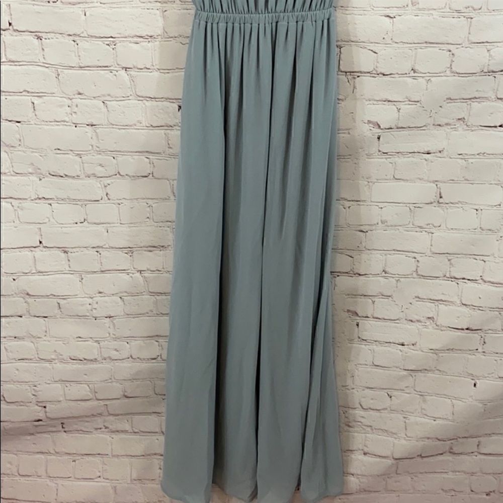 NEW Show Me Your Mumu Kendall Maxi
Bridesmaid Chiffon Dress Steel Blue - Picture 9 of 15
